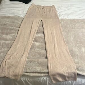 Pink Rose XS Tan Lounge Pants